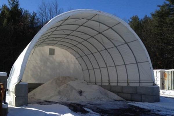 42'Wx72'Lx21'3"H wall mount quonset building